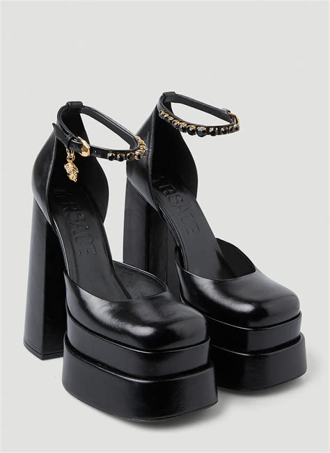 Versace platform high heels